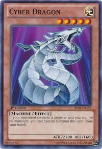 Cyber Dragon BP01-EN138 card from Battle Pack: Epic Dawn