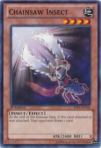 Chainsaw Insect BP01-EN142 card from Battle Pack: Epic Dawn