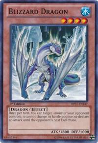 Blizzard Dragon BP01-EN147 card from Battle Pack: Epic Dawn