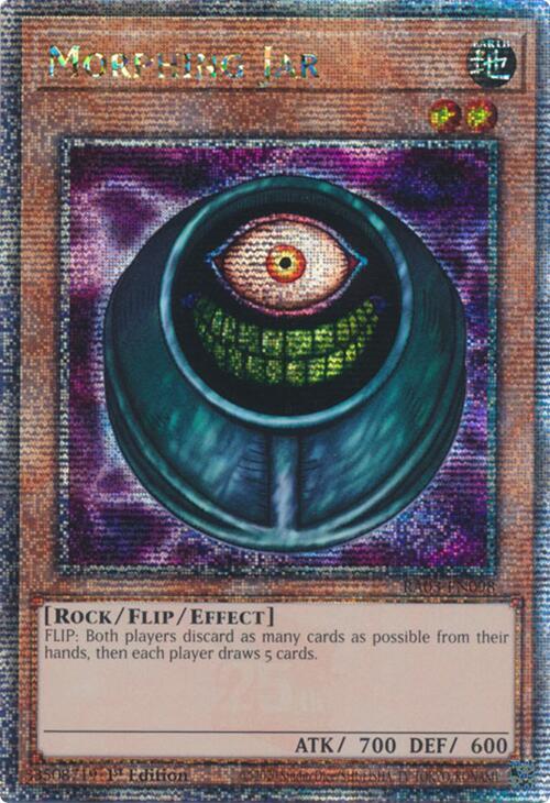 Morphing Jar (Quarter Century Secret Rare) RA03-EN098 card from Quarter Century Bonanza