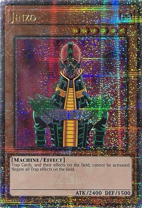 Jinzo (Quarter Century Secret Rare) RA03-EN099 card from Quarter Century Bonanza