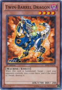 Twin-Barrel Dragon BP01-EN154 card from Battle Pack: Epic Dawn