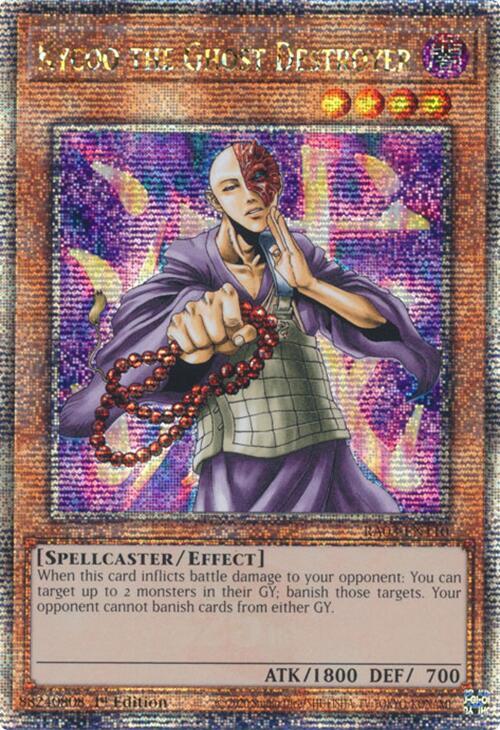Kycoo the Ghost Destroyer (Quarter Century Secret Rare) RA03-EN110 card from Quarter Century Bonanza