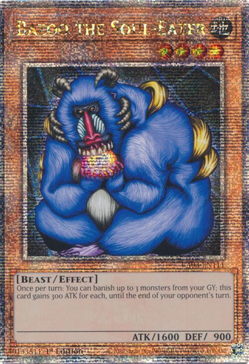 Bazoo the Soul-Eater (Quarter Century Secret Rare) RA03-EN111 card from Quarter Century Bonanza