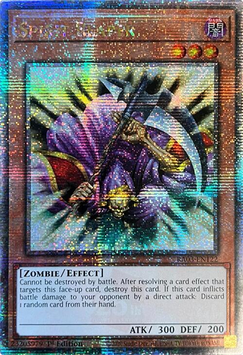 Spirit Reaper (Quarter Century Secret Rare) RA03-EN122 card from Quarter Century Bonanza