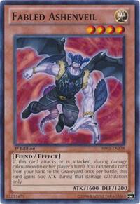 Fabled Ashenveil BP01-EN158 card from Battle Pack: Epic Dawn