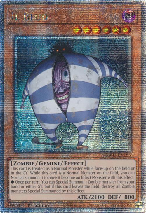 Il Blud (Quarter Century Secret Rare) RA03-EN186 card from Quarter Century Bonanza