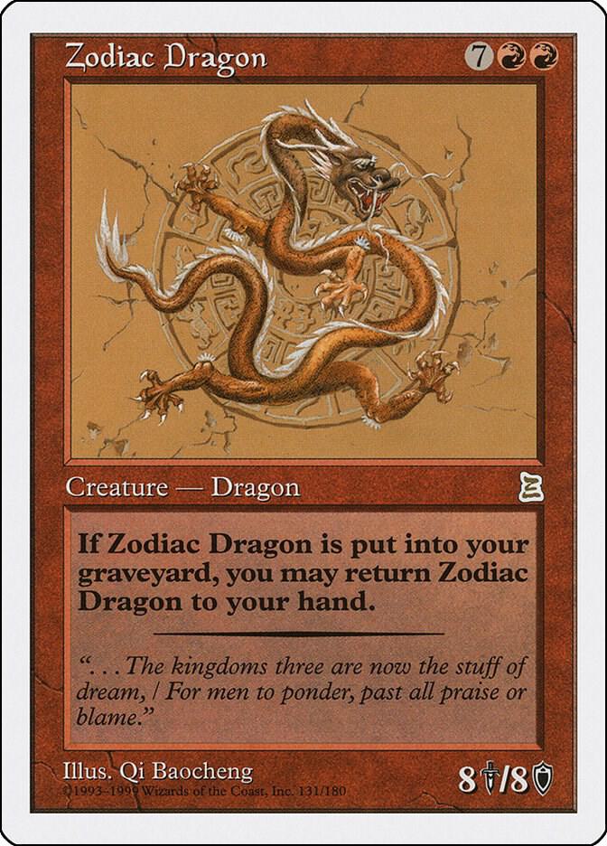 Zodiac Dragon 131 card from Portal Three Kingdoms