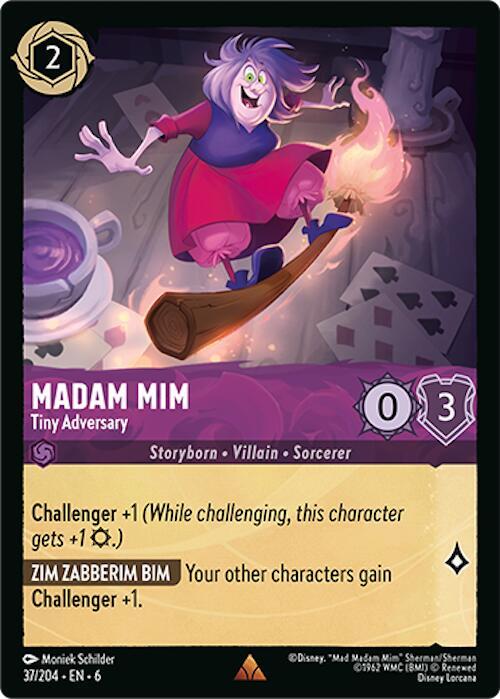 Madam Mim - Tiny Adversary 37/204 card from Azurite Sea