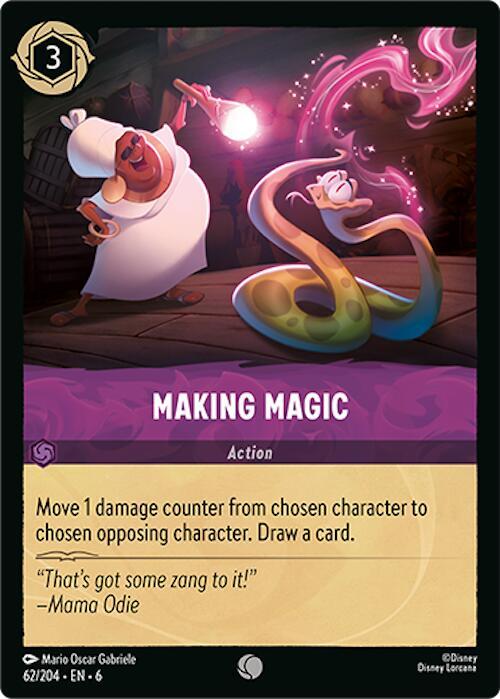 Making Magic 62/204 card from Azurite Sea