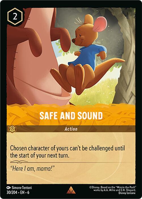 Safe and Sound 30/204 card from Azurite Sea