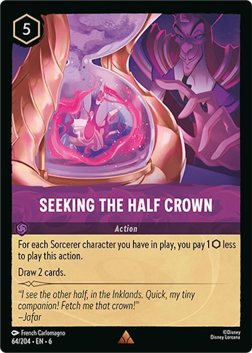 Seeking the Half Crown 64/204 card from Azurite Sea