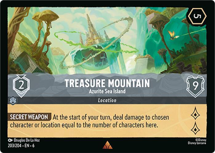 Treasure Mountain - Azurite Sea Island 203/204 card from Azurite Sea