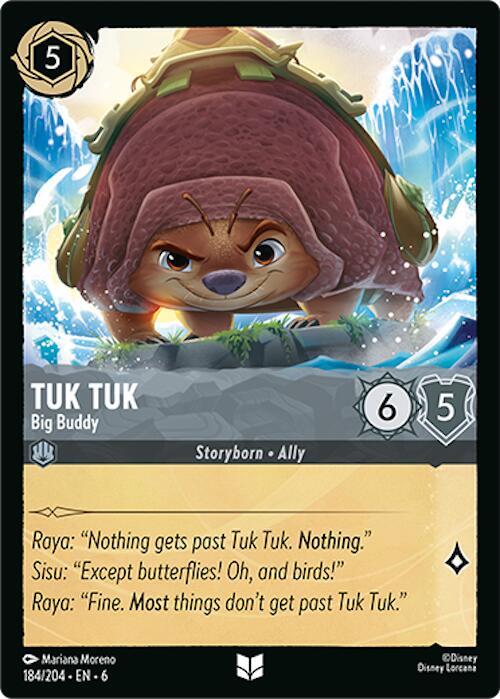 Tuk Tuk - Big Buddy 184/204 card from Azurite Sea