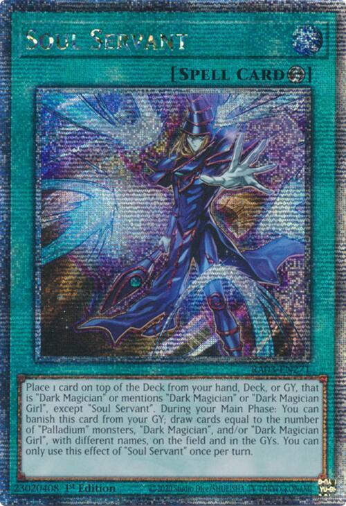 Soul Servant (Quarter Century Secret Rare) RA03-EN271 card from Quarter Century Bonanza