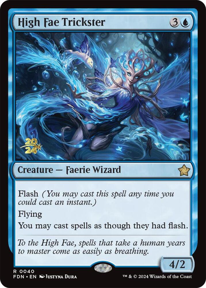 High Fae Trickster 40 card from Prerelease Cards