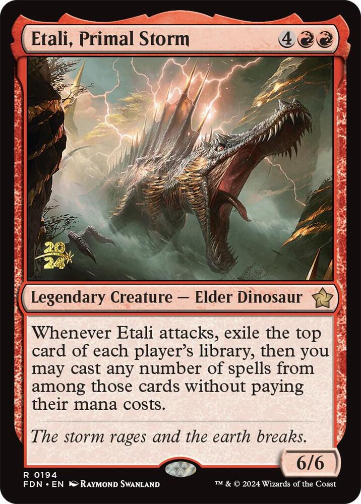 Etali, Primal Storm (FDN) 194 card from Prerelease Cards