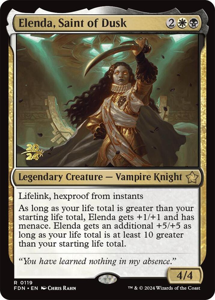 Elenda, Saint of Dusk 119 card from Prerelease Cards