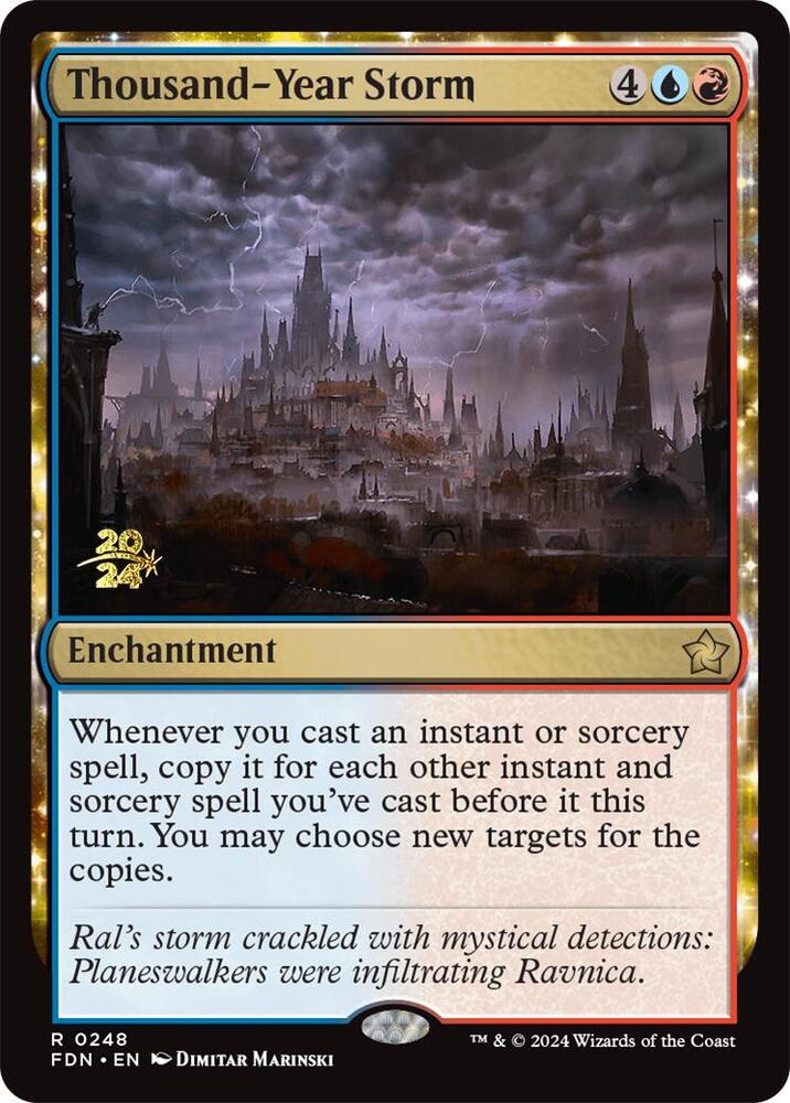 Thousand-Year Storm (FDN) 248 card from Prerelease Cards