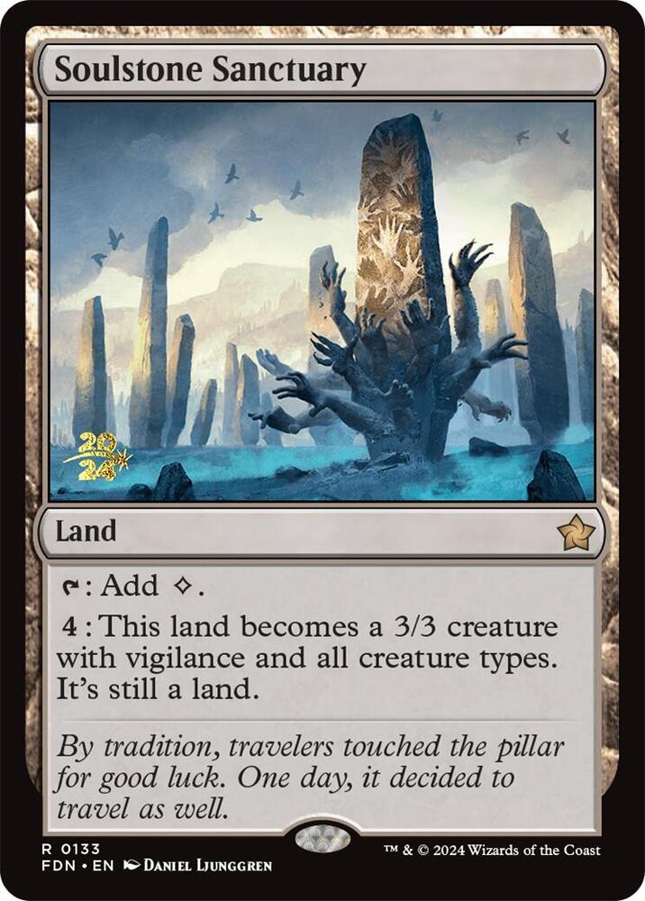 Soulstone Sanctuary 133 card from Prerelease Cards