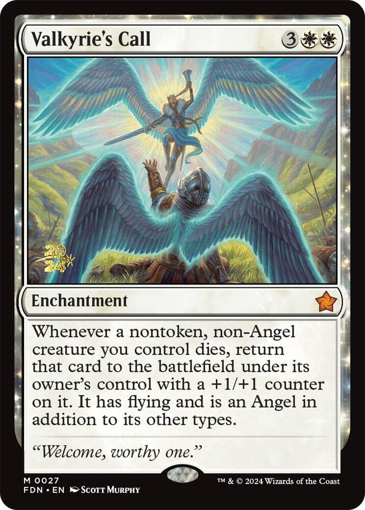 Valkyrie's Call 27 card from Prerelease Cards