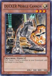DUCKER Mobile Cannon BP01-EN200 card from Battle Pack: Epic Dawn