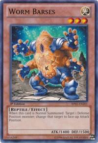 Worm Barses BP01-EN201 card from Battle Pack: Epic Dawn