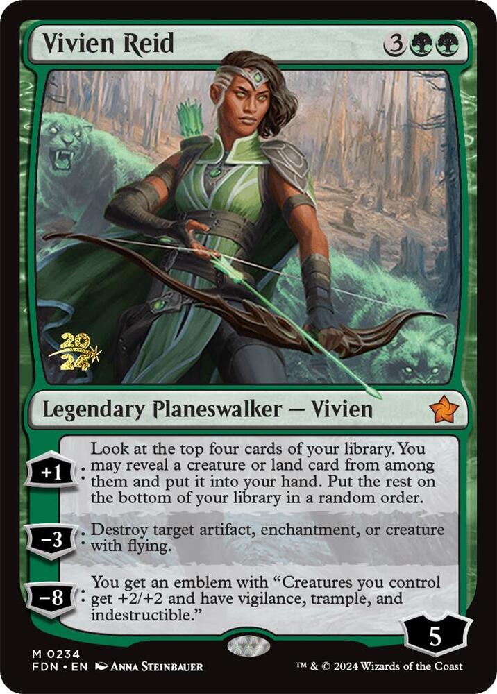 Vivien Reid (FDN) 234 card from Prerelease Cards