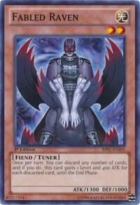 Fabled Raven BP01-EN205 card from Battle Pack: Epic Dawn