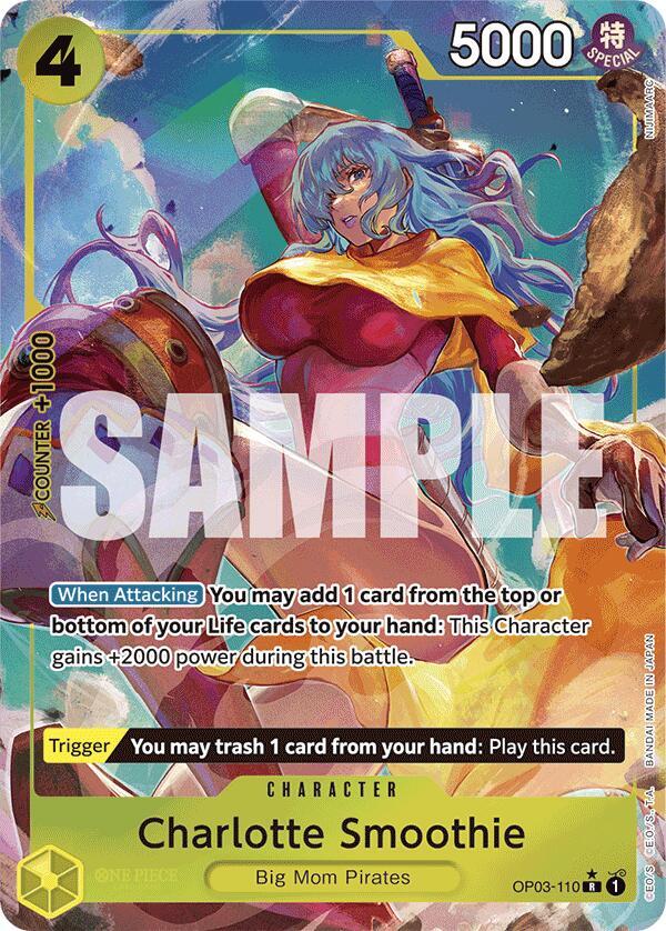 Charlotte Smoothie (Full Art) OP03-110 card from Premium Booster -The Best-