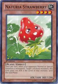 Naturia Strawberry BP01-EN210 card from Battle Pack: Epic Dawn