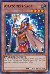 Amazoness Sage BP01-EN212 card from Battle Pack: Epic Dawn