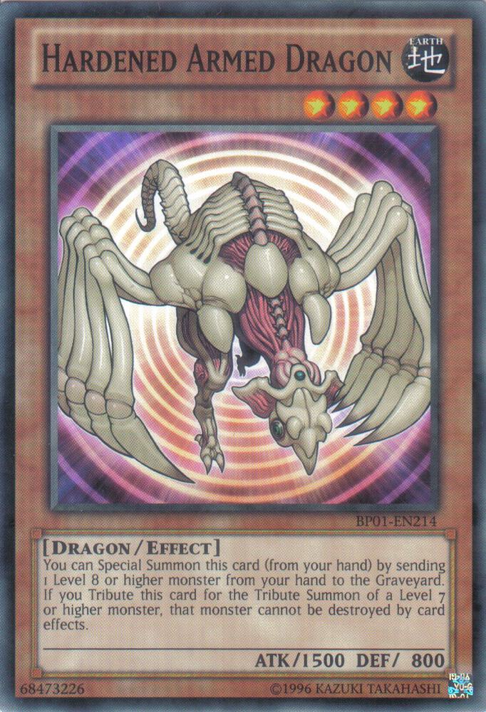 Hardened Armed Dragon BP01-EN214 card from Battle Pack: Epic Dawn