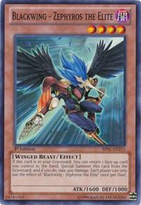 Blackwing - Zephyros the Elite BP01-EN215 card from Battle Pack: Epic Dawn