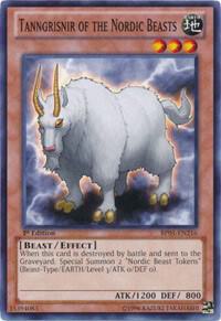 Tanngrisnir of the Nordic Beasts BP01-EN216 card from Battle Pack: Epic Dawn