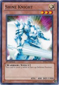 Shine Knight BP01-EN217 card from Battle Pack: Epic Dawn