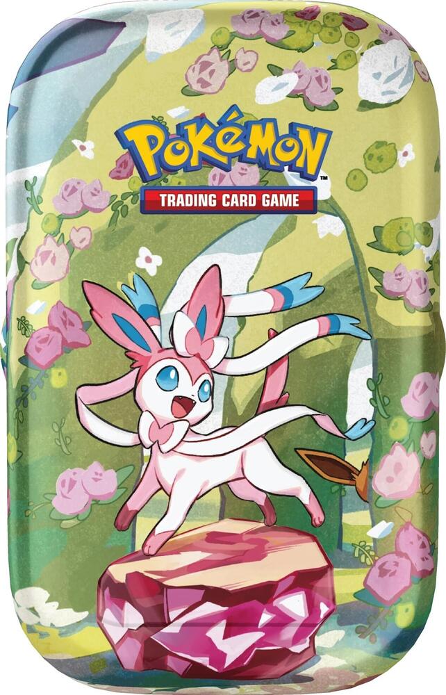 Prismatic Evolutions Mini Tin [Sylveon] card from SV: Prismatic Evolutions