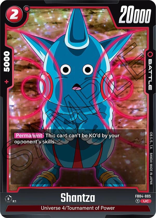 Shantza FB04-005 card from Ultra Limit