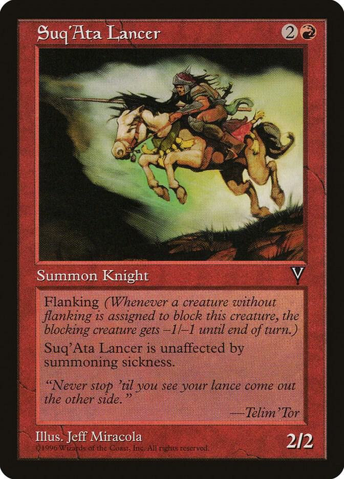 Suq'Ata Lancer card from Visions