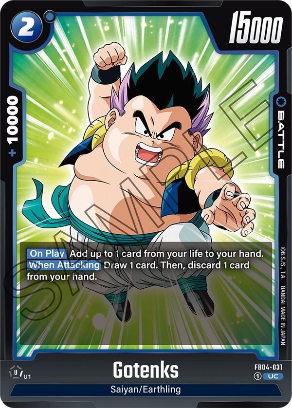 Gotenks FB04-031 card from Ultra Limit