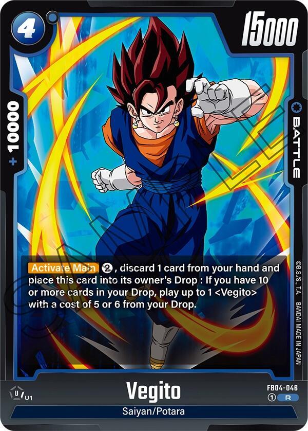 Vegito FB04-046 card from Ultra Limit