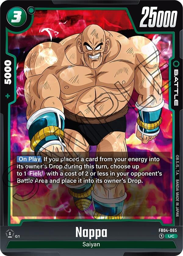 Nappa FB04-065 card from Ultra Limit