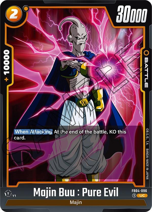 Majin Buu : Pure Evil FB04-096 card from Ultra Limit