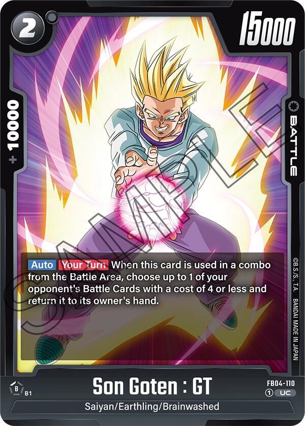 Son Goten : GT FB04-110 card from Ultra Limit