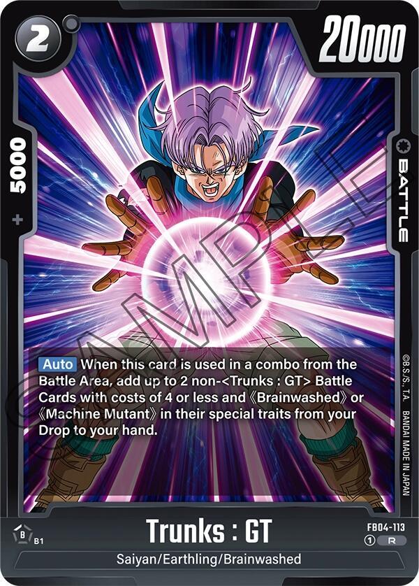 Trunks : GT FB04-113 card from Ultra Limit