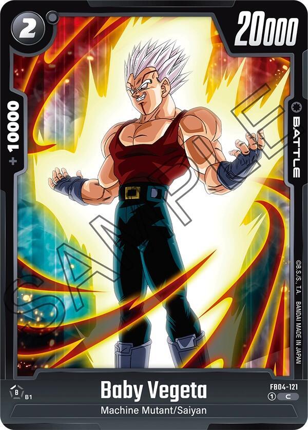 Baby Vegeta FB04-121 card from Ultra Limit