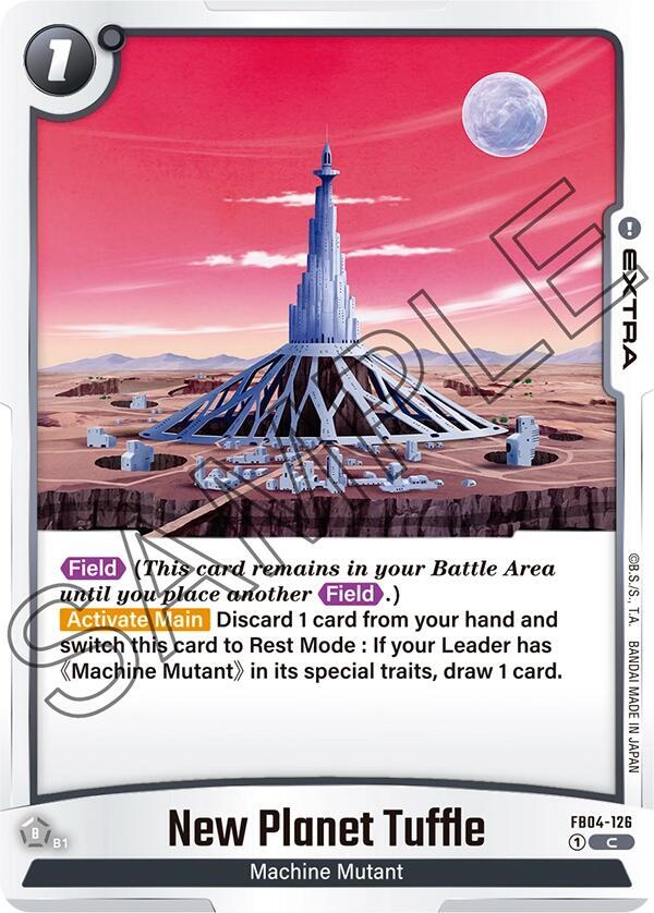 New Planet Tuffle FB04-126 card from Ultra Limit