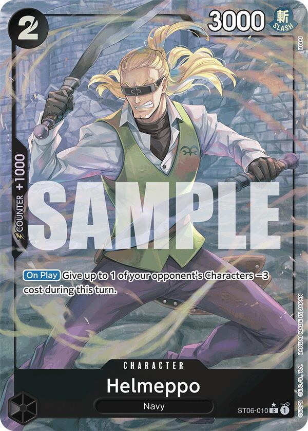 Helmeppo (Full Art) ST06-010 card from Premium Booster -The Best-