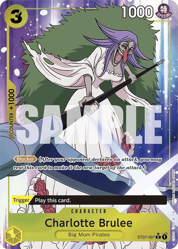 Charlotte Brulee (Full Art) ST07-007 card from Premium Booster -The Best-