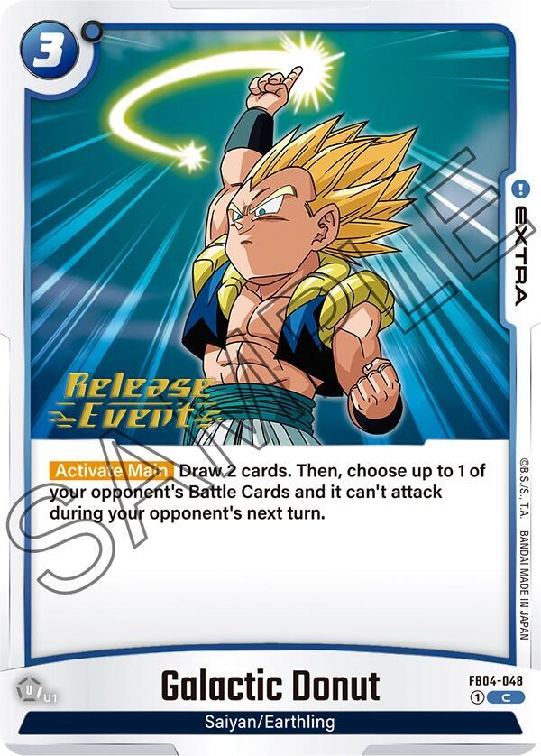 Galactic Donut FB04-048 card from Ultra Limit Release Event Cards